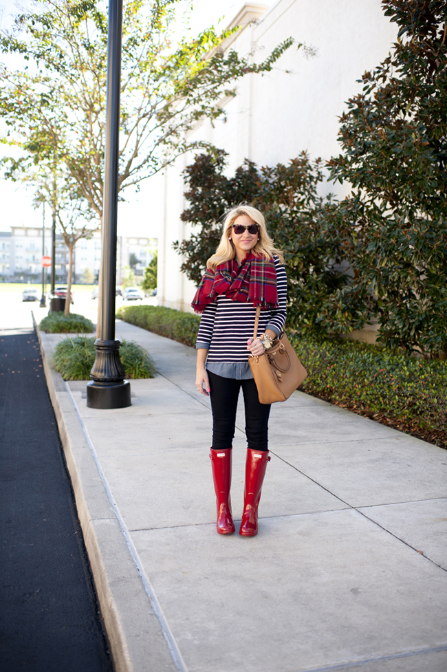 Outfit | Red Hunters + Red Plaid - SHOP DANDY | A florida based style ...