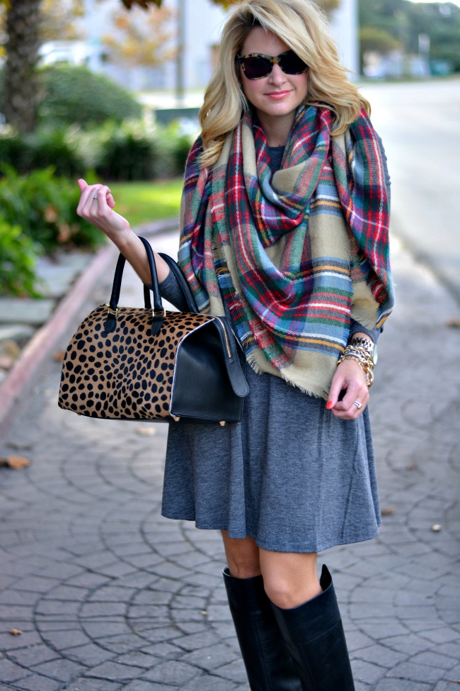 Outfit | Holiday Leopard and Plaid - SHOP DANDY | A florida based style ...