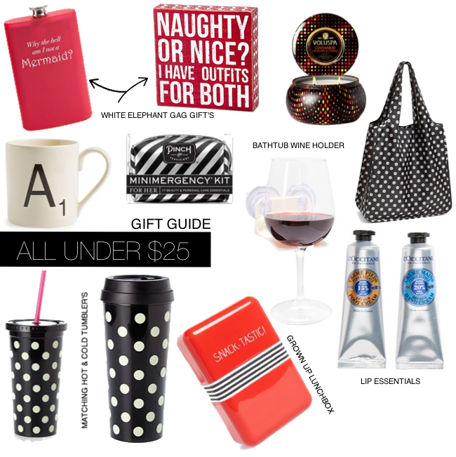 Holiday Gifts (for her) Under $25 - The Small Things Blog