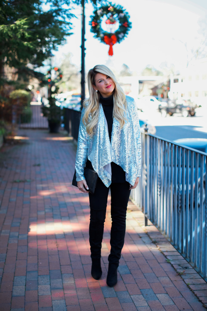 Outfit | Holiday Party Sequins - SHOP DANDY | A florida based style and ...