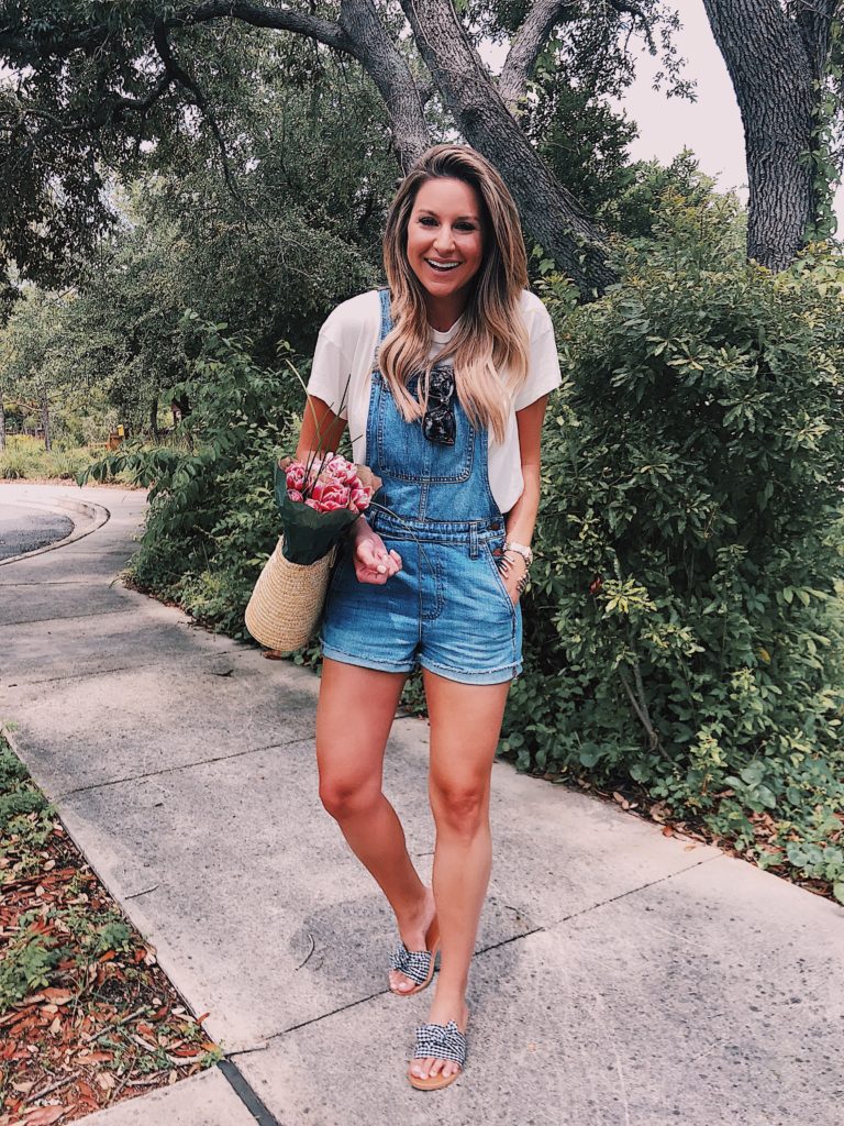 Overalls & Tee - SHOP DANDY | A florida based style and beauty blog by ...