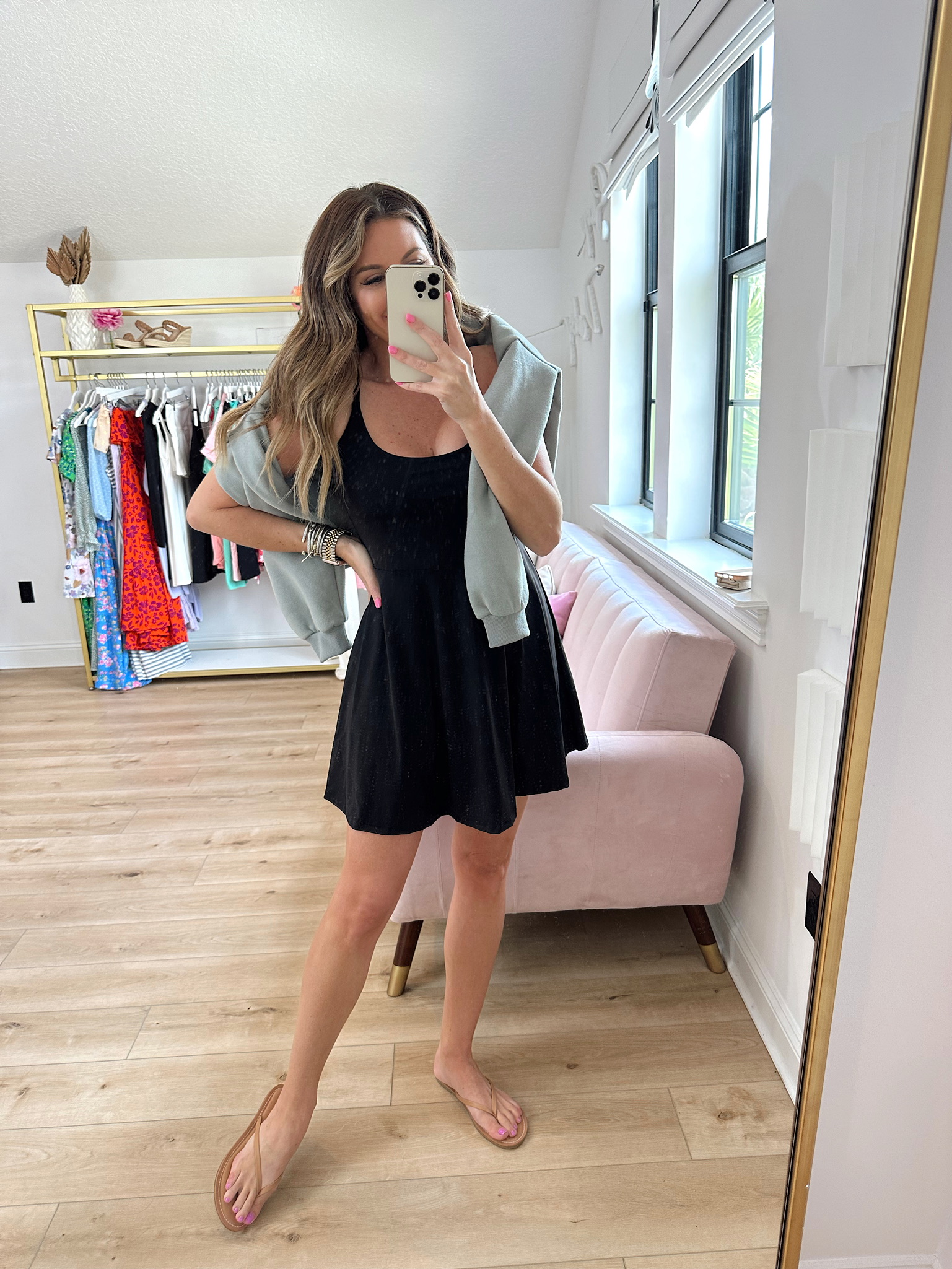 Black Athletic Dress - SHOP DANDY  A florida based style and beauty blog  by Danielle