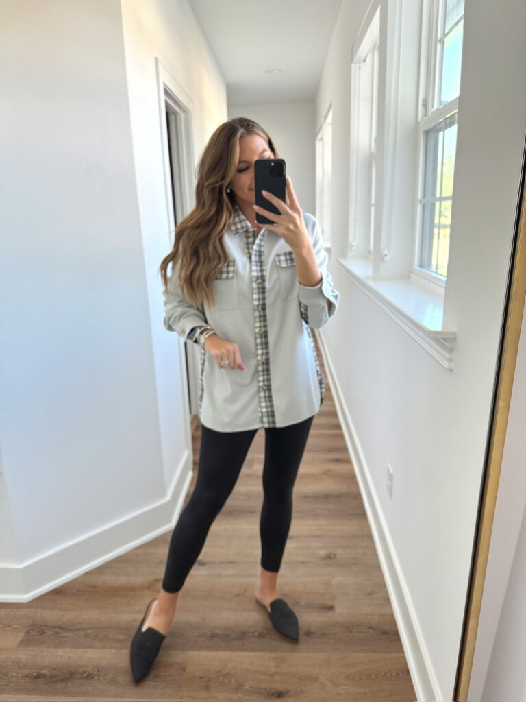 Cotton Hoodie Sweater + Leggings - SHOP DANDY  A florida based style and  beauty blog by Danielle